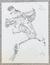 Load image into Gallery viewer, Rare Iron Man Sketch Print