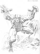 Load image into Gallery viewer, Rare Black Panther Sketch Print