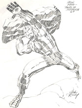 Load image into Gallery viewer, Rare Iron Man Sketch Print