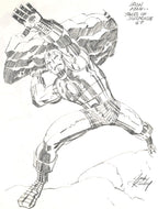 Rare Iron Man Sketch Print