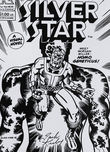 Jack Kirby SIGNED Silver Star Print